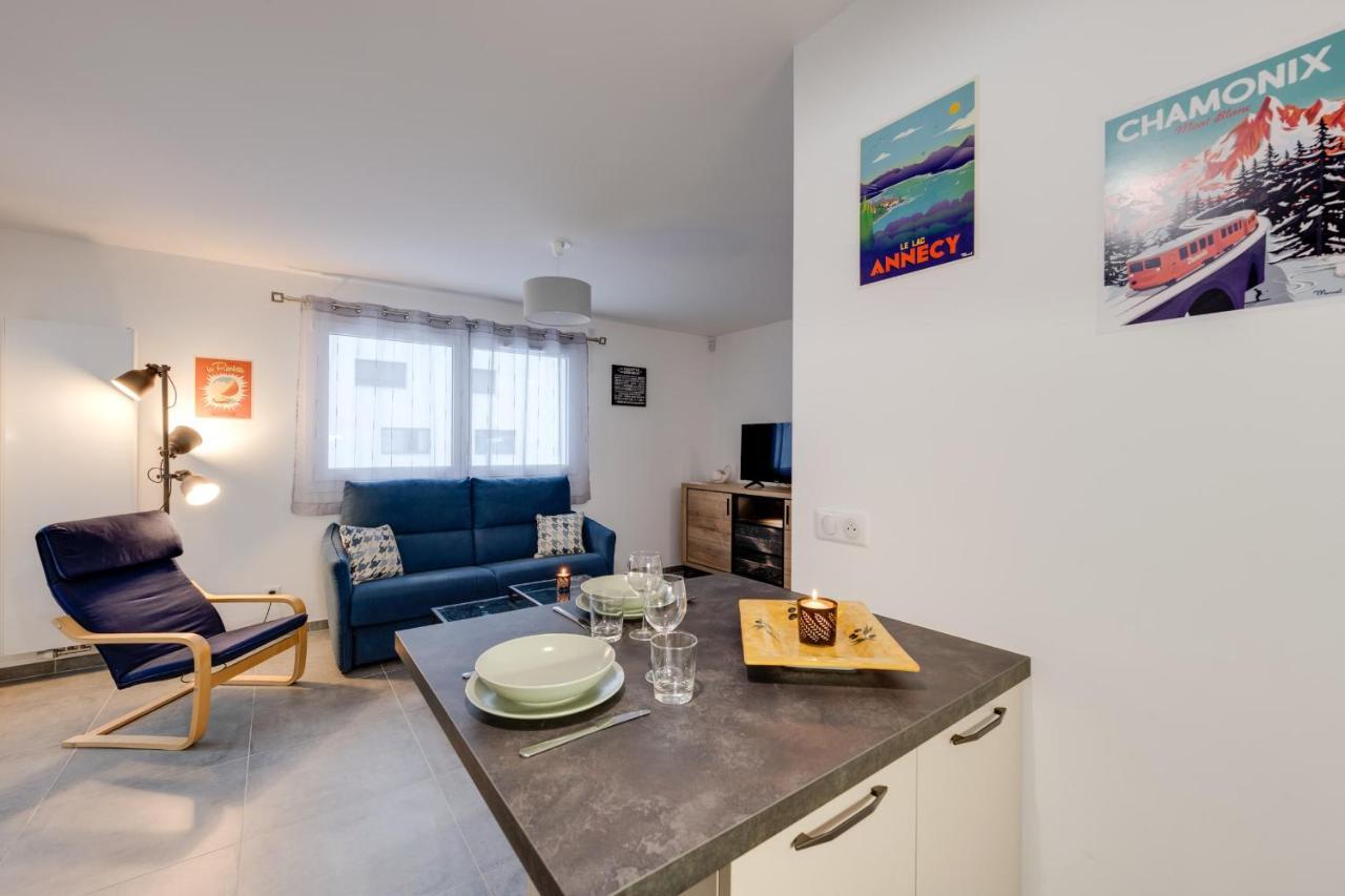 Le Concert - Beautiful Appartment With Garage For 4 People Near Beach Аннесі Екстер'єр фото